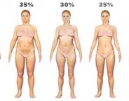 Different Body Fat Percentages in Women