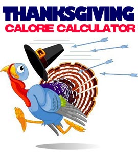 thanksgiving calorie calculator